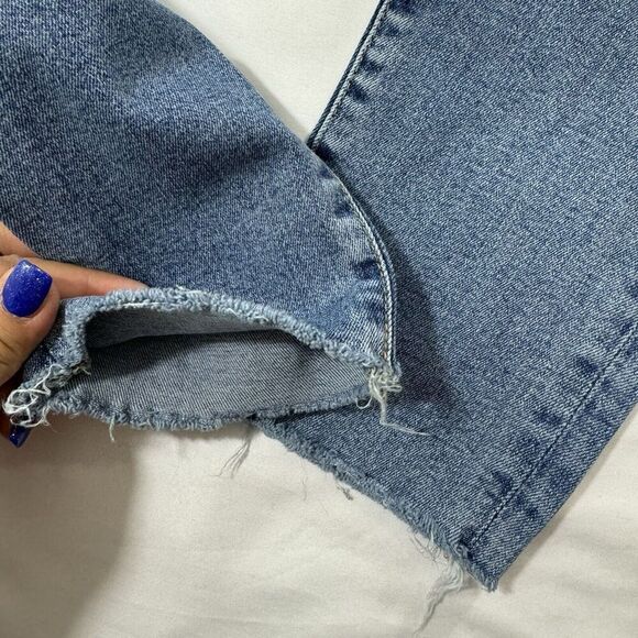 AG ADRIANO GOLDSCHMIED Farrah Skinny Ankle Fray Hem High Waist Ankle Jeans 31 R - Picture 14 of 15